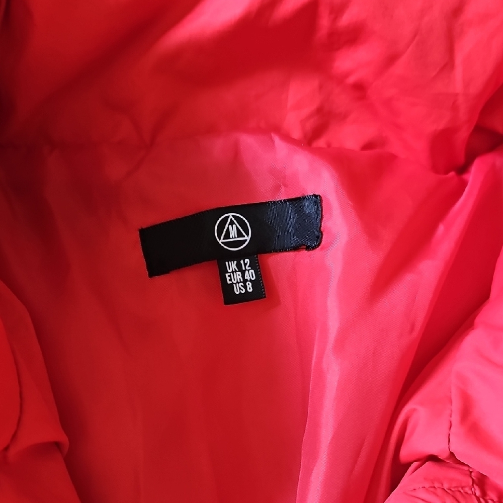 Missguided Red Puffer Jacket - image 4